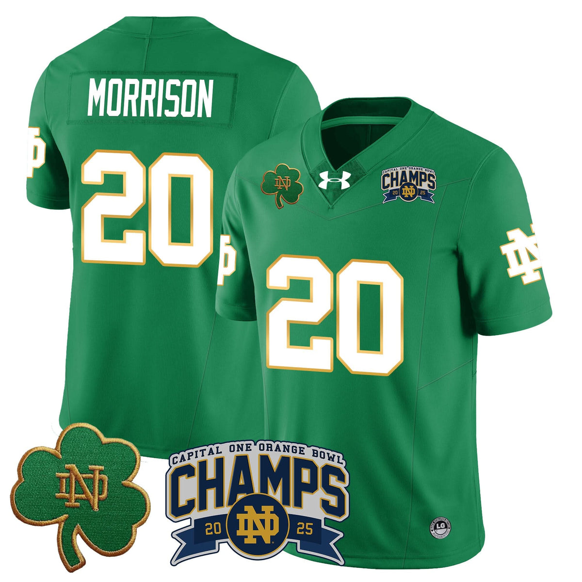 NDFI 2025 Orange Bowl Champions Jersey N6
