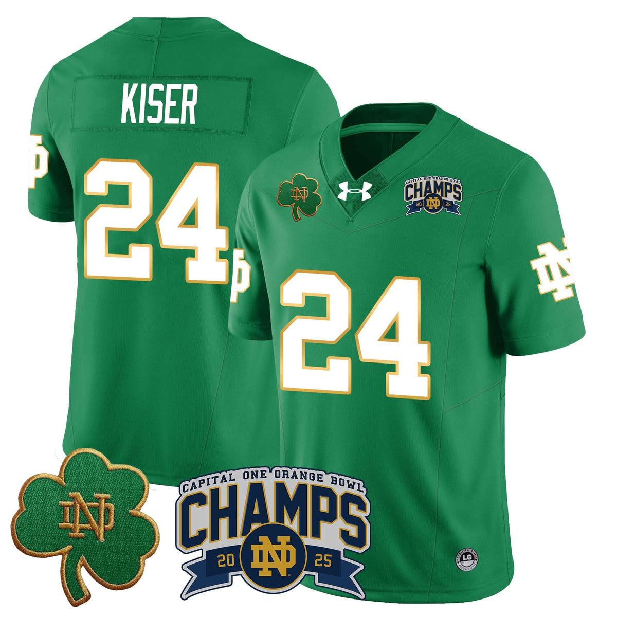 NDFI 2025 Orange Bowl Champions Jersey N6