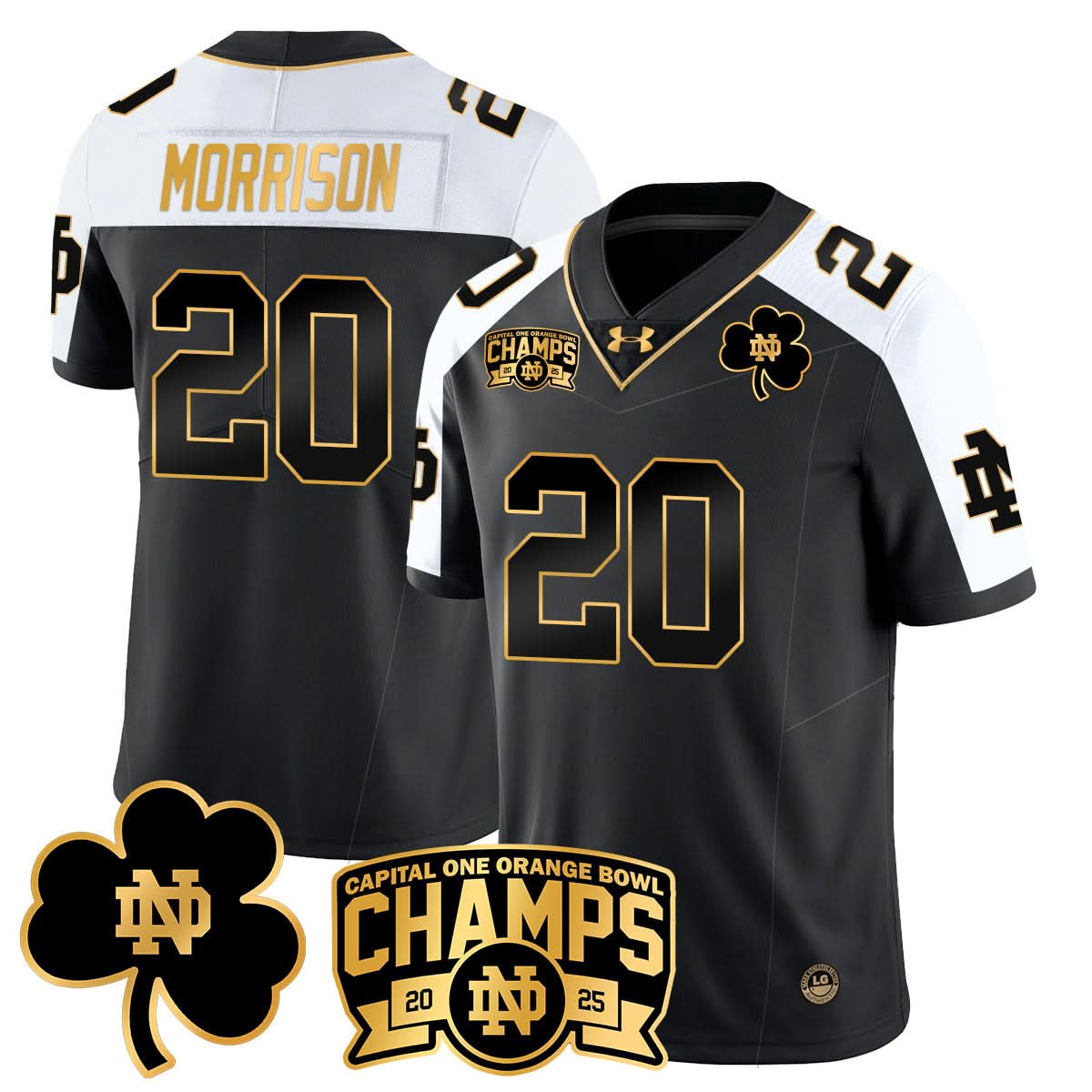 NDFI 2025 Orange Bowl Champions Jersey N6