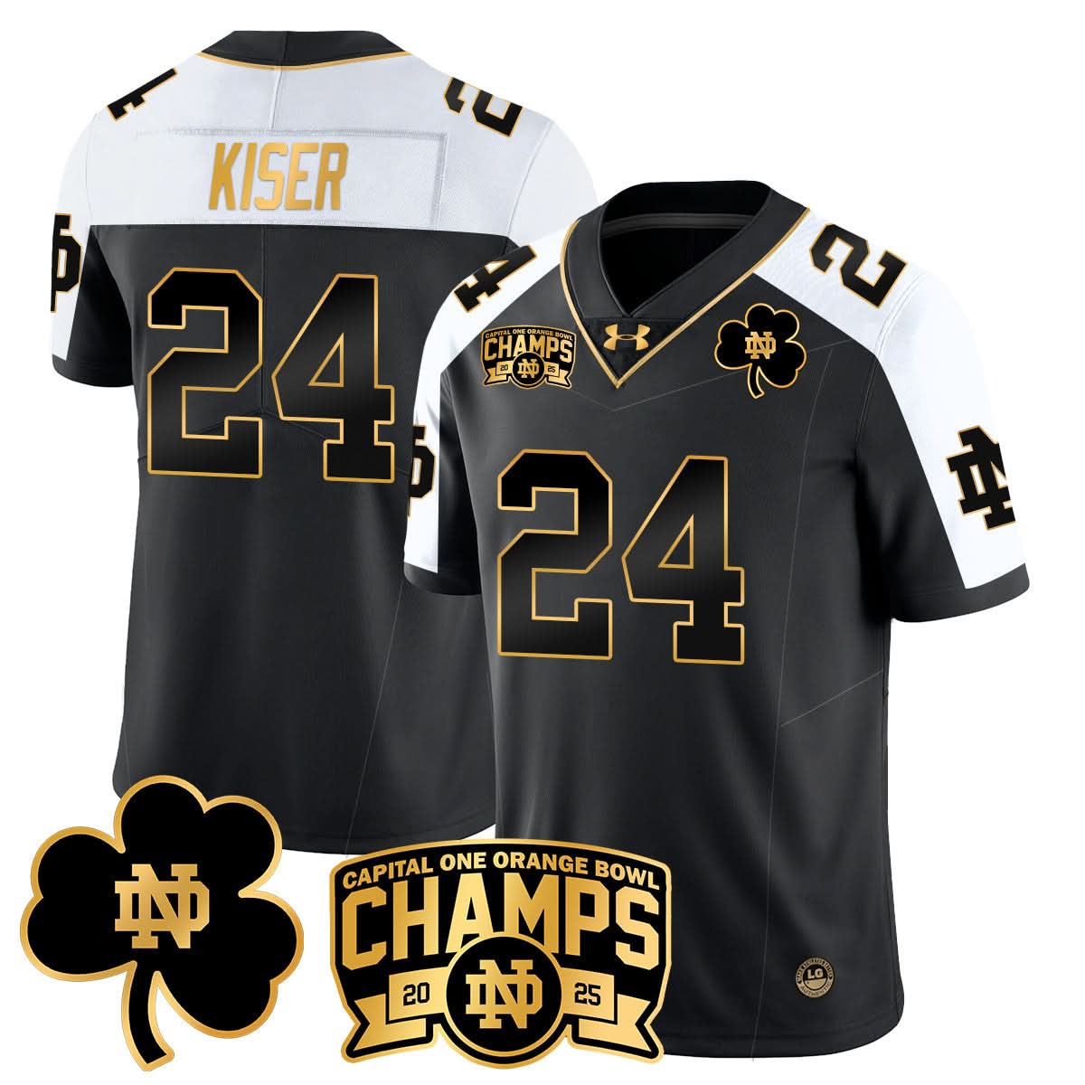 NDFI 2025 Orange Bowl Champions Jersey N6