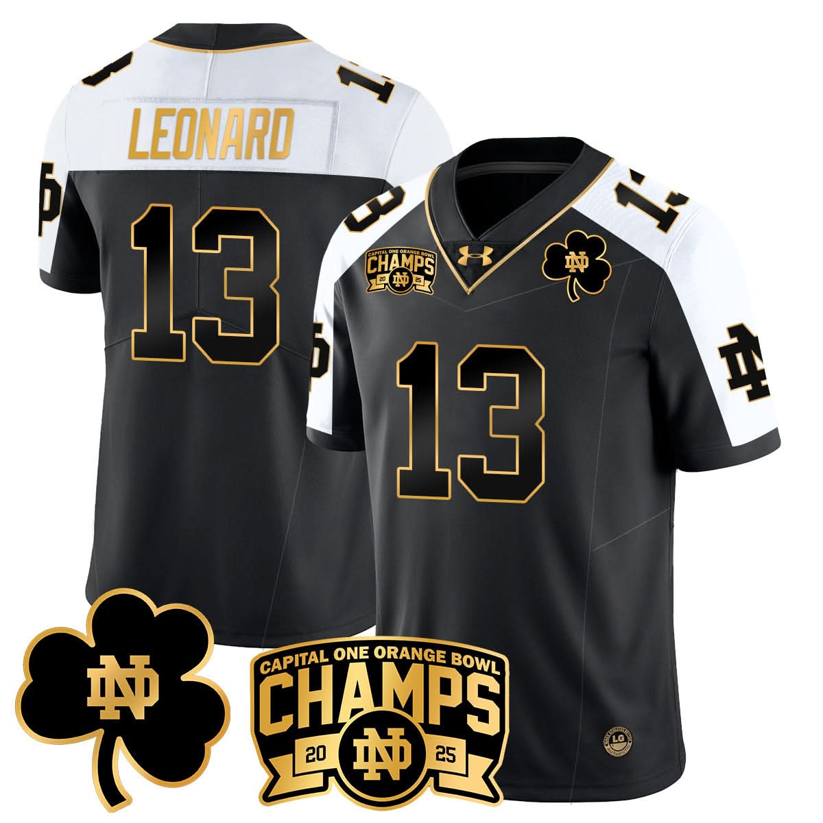 NDFI 2025 Orange Bowl Champions Jersey N6
