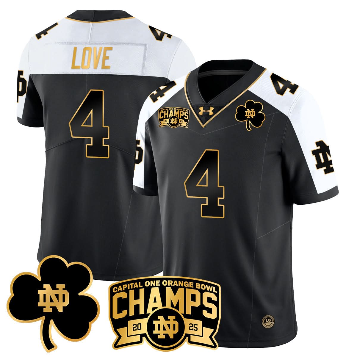NDFI 2025 Orange Bowl Champions Jersey N6