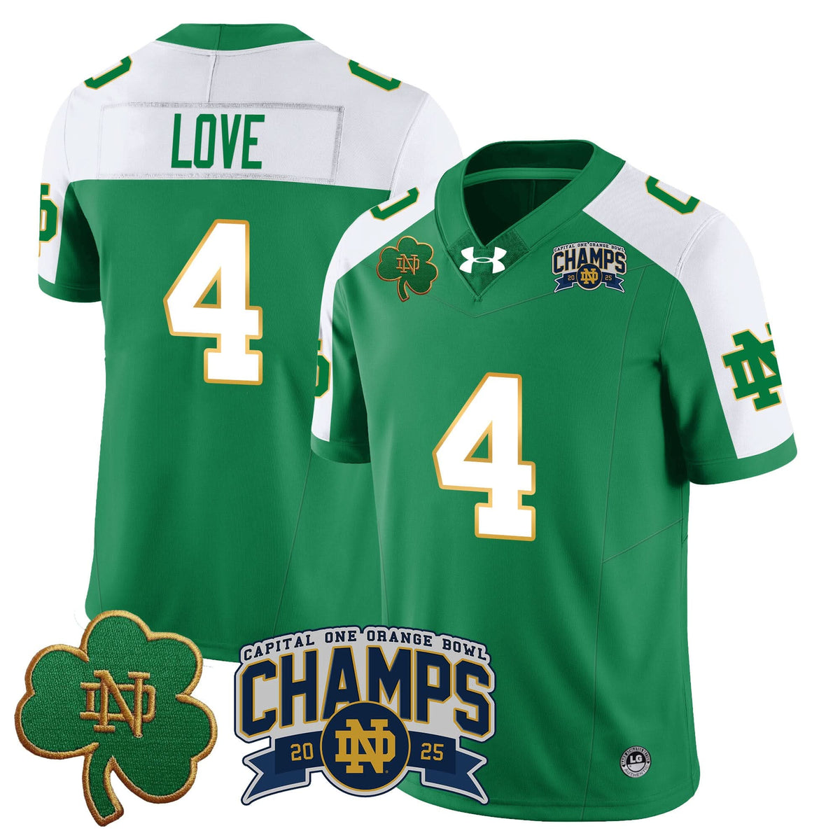NDFI 2025 Orange Bowl Champions Jersey N6