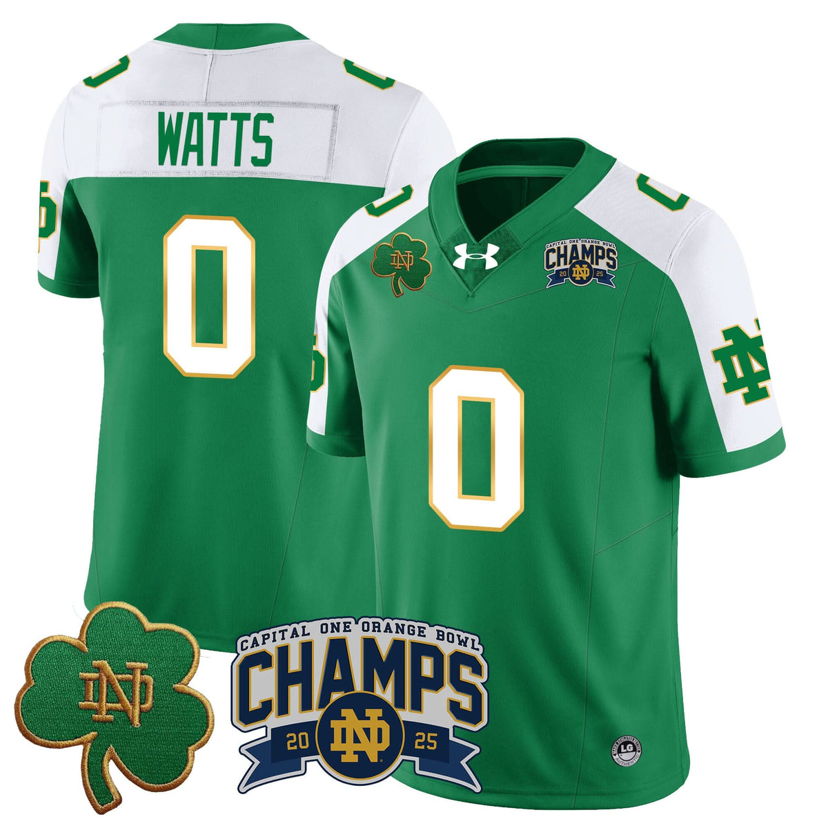 NDFI 2025 Orange Bowl Champions Jersey N6