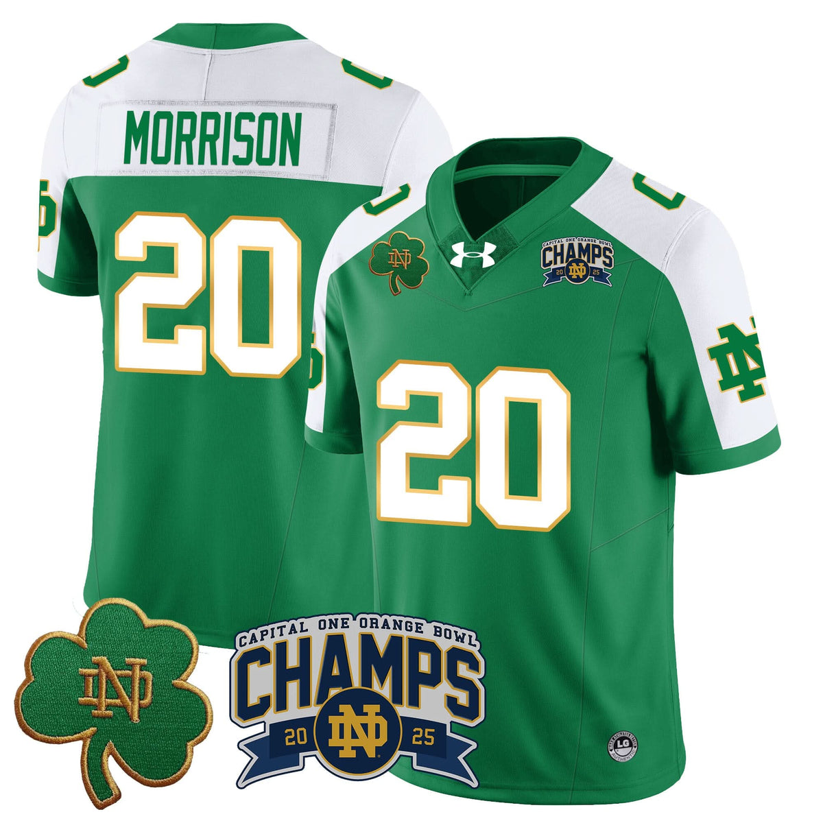 NDFI 2025 Orange Bowl Champions Jersey N6