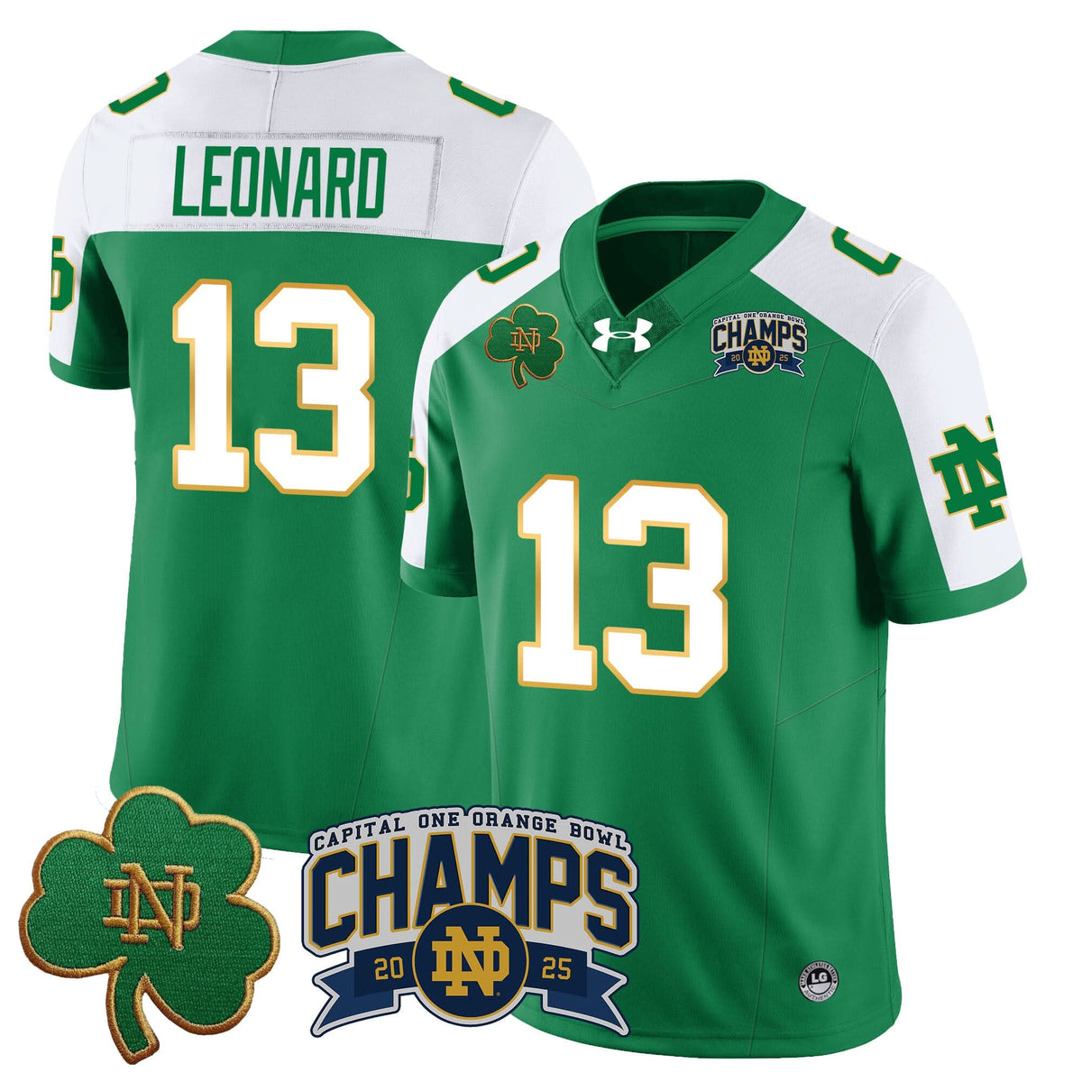 NDFI 2025 Orange Bowl Champions Jersey N6