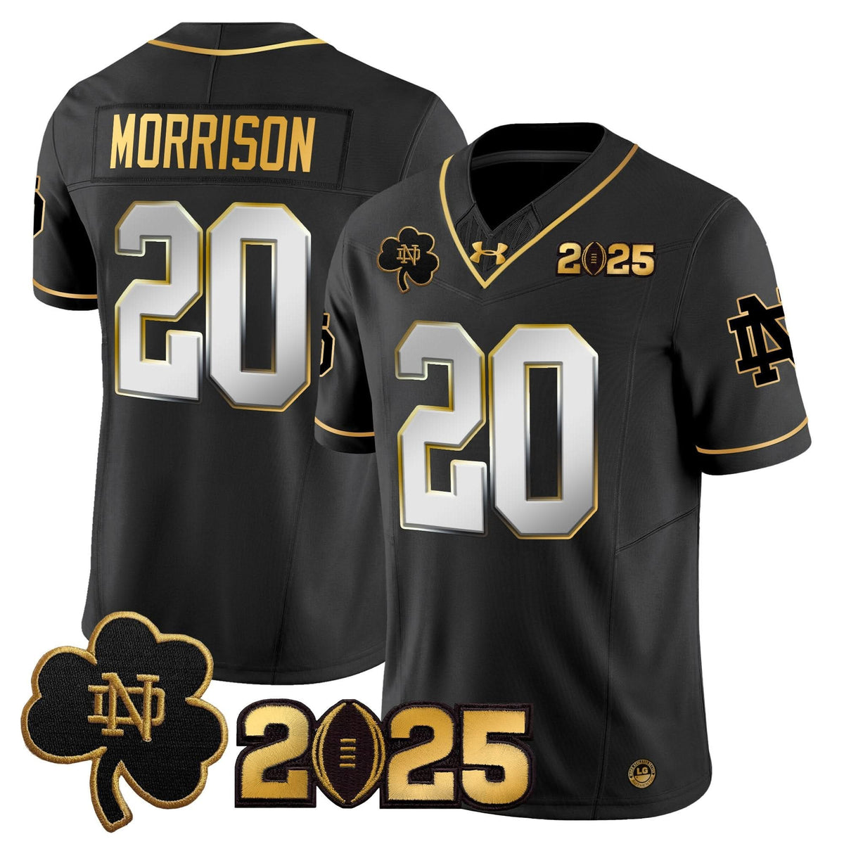 NDFI 2025 CFP Final Patch Gold Vapor Limited Jersey