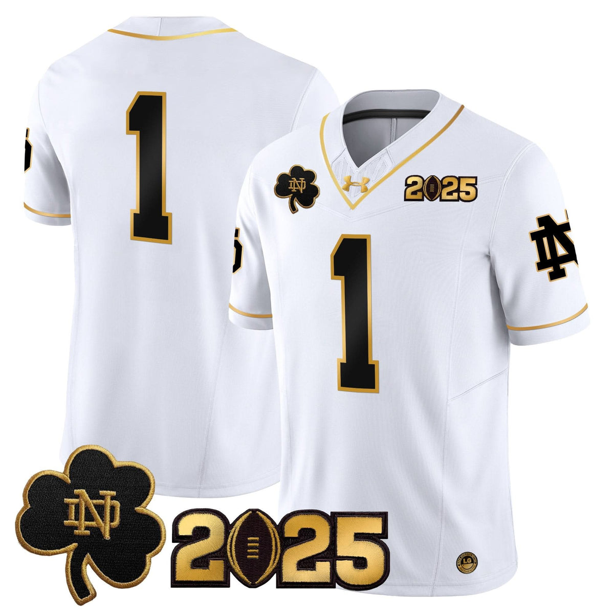 NDFI 2025 CFP Final Patch Gold Vapor Limited Jersey