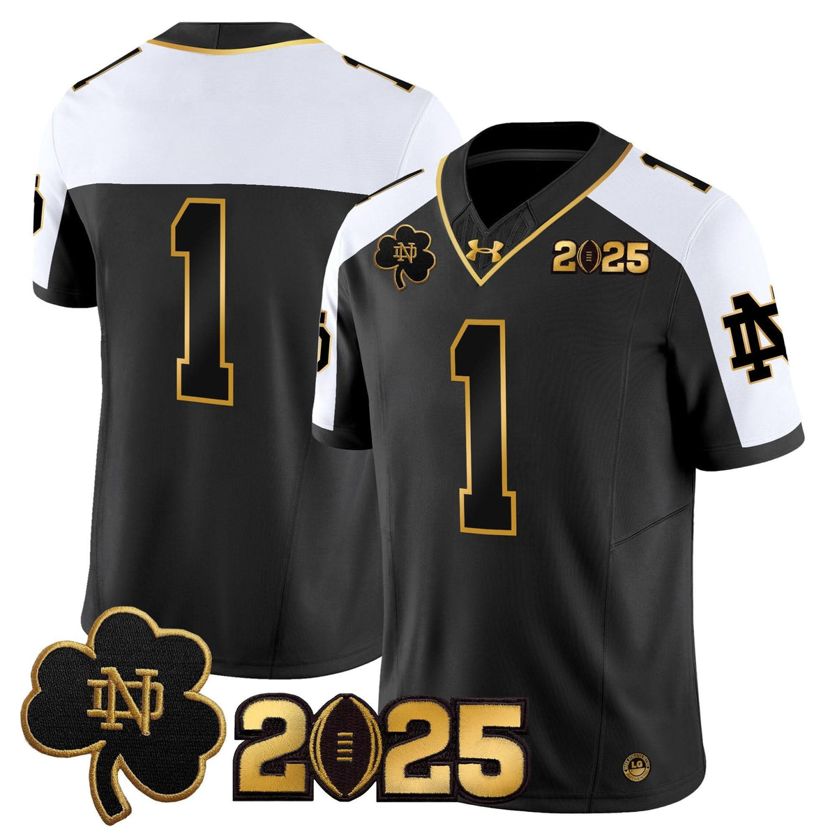 NDFI 2025 CFP Final Patch Gold Vapor Limited Jersey