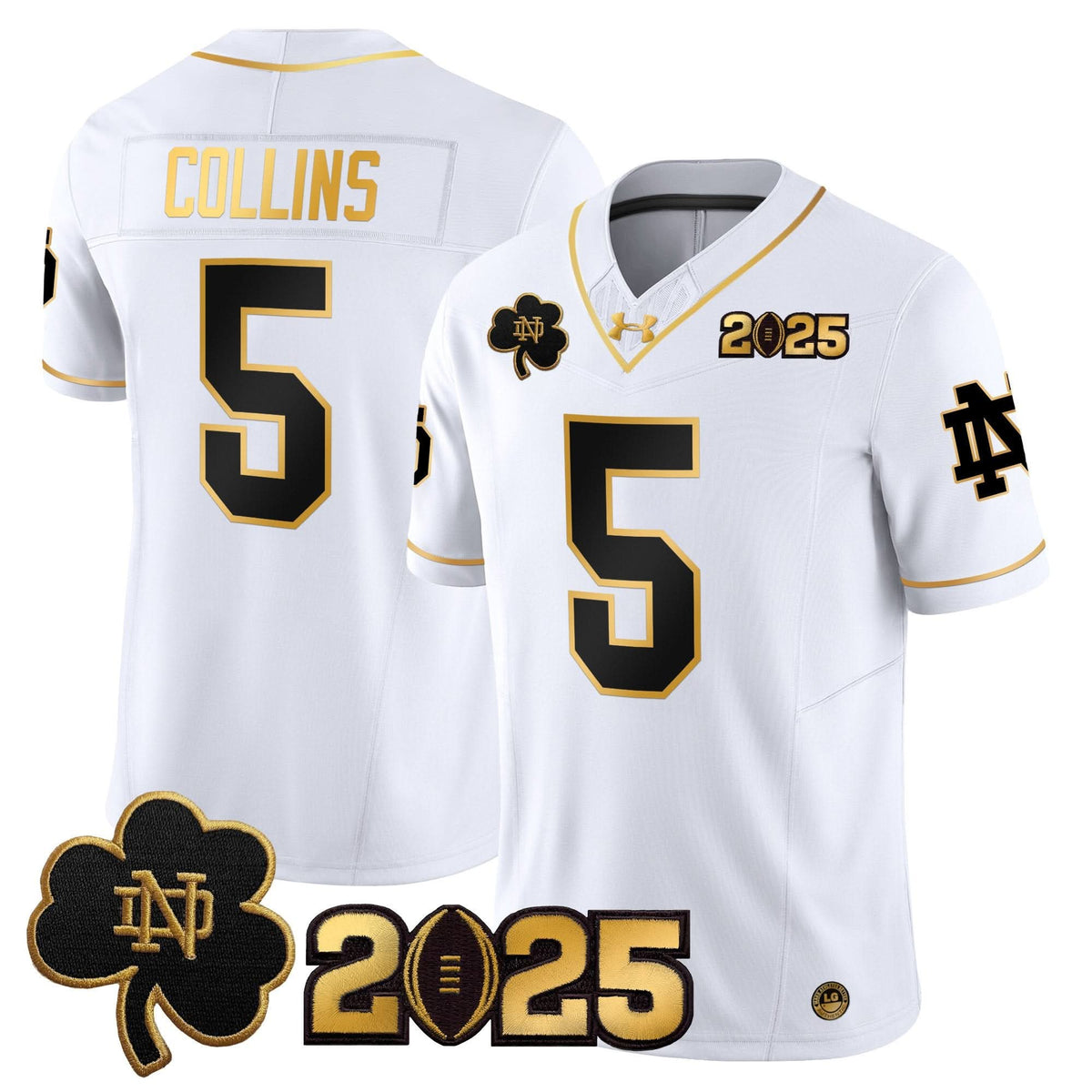 NDFI 2025 CFP Final Patch Gold Vapor Limited Jersey