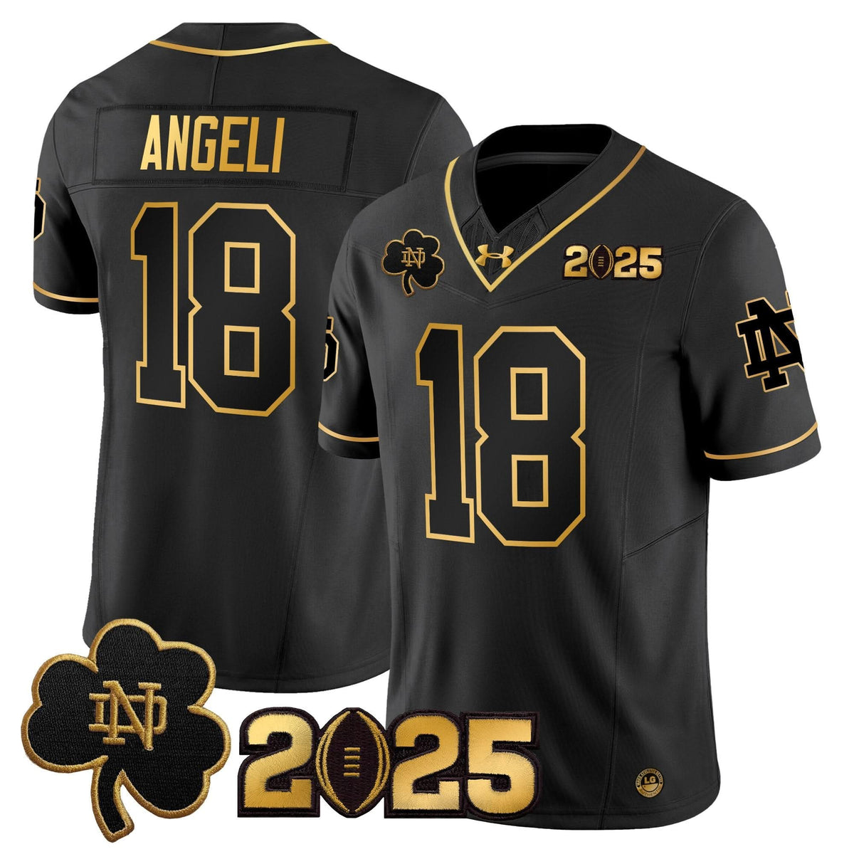 NDFI 2025 CFP Final Patch Gold Vapor Limited Jersey