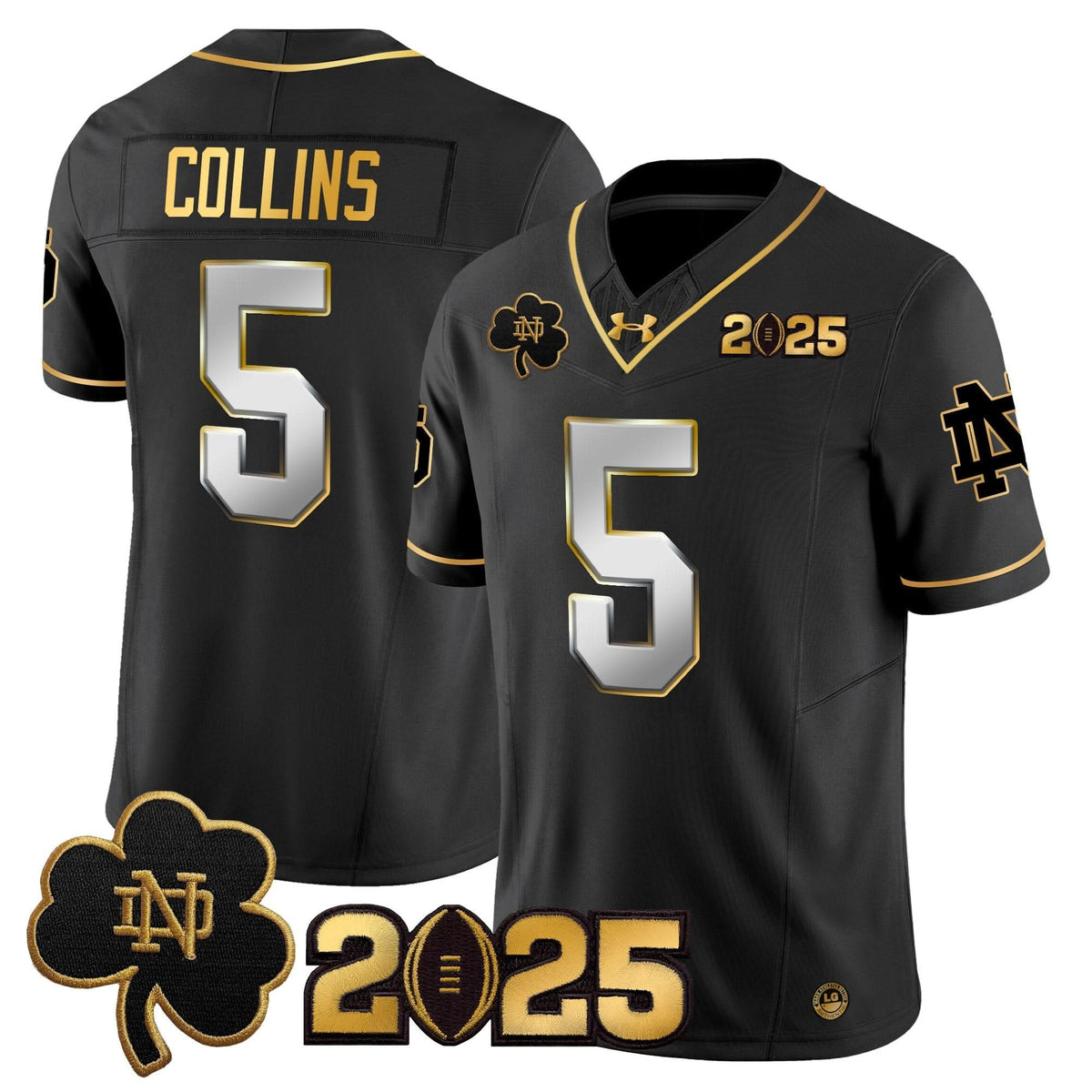 NDFI 2025 CFP Final Patch Gold Vapor Limited Jersey