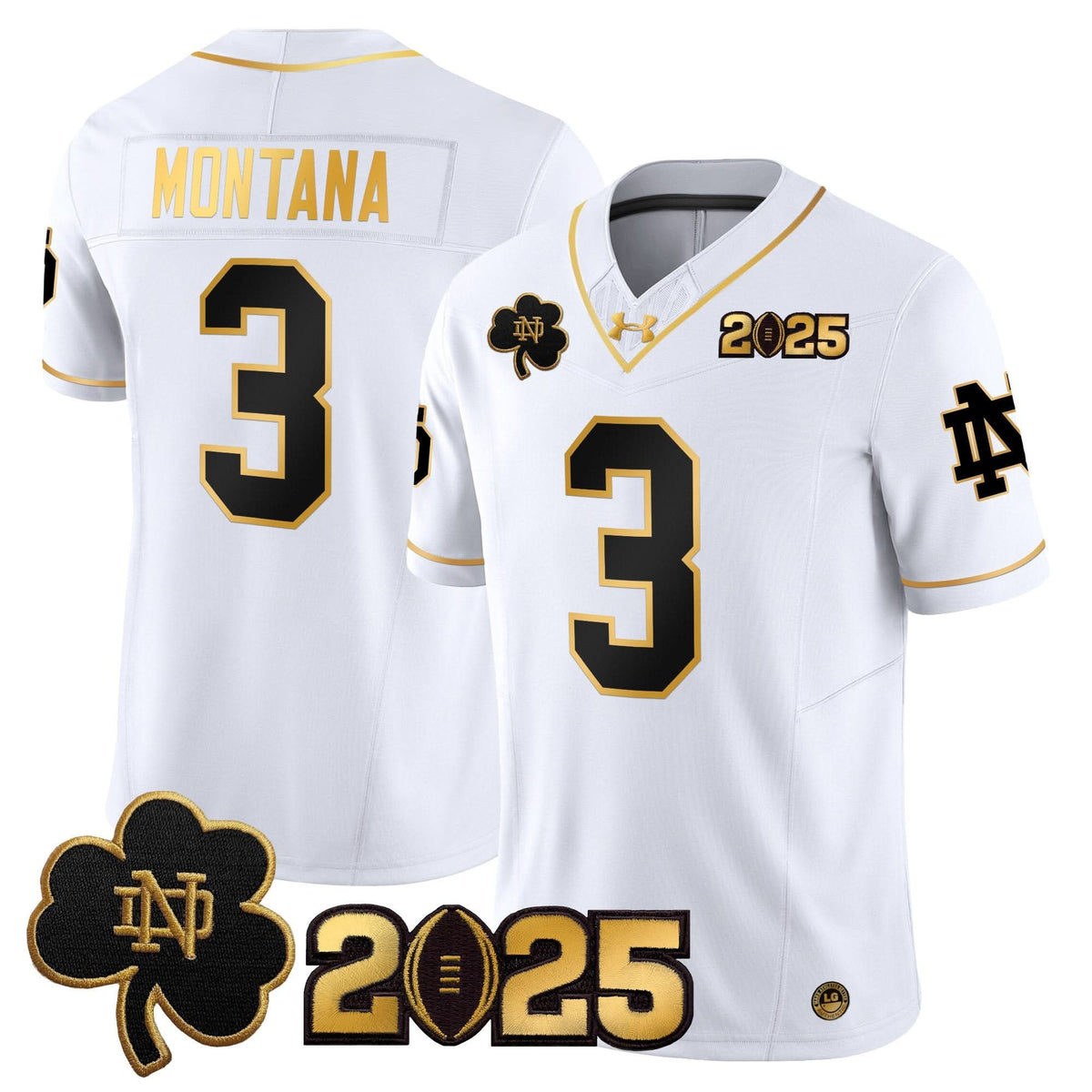 NDFI 2025 CFP Final Patch Gold Vapor Limited Jersey
