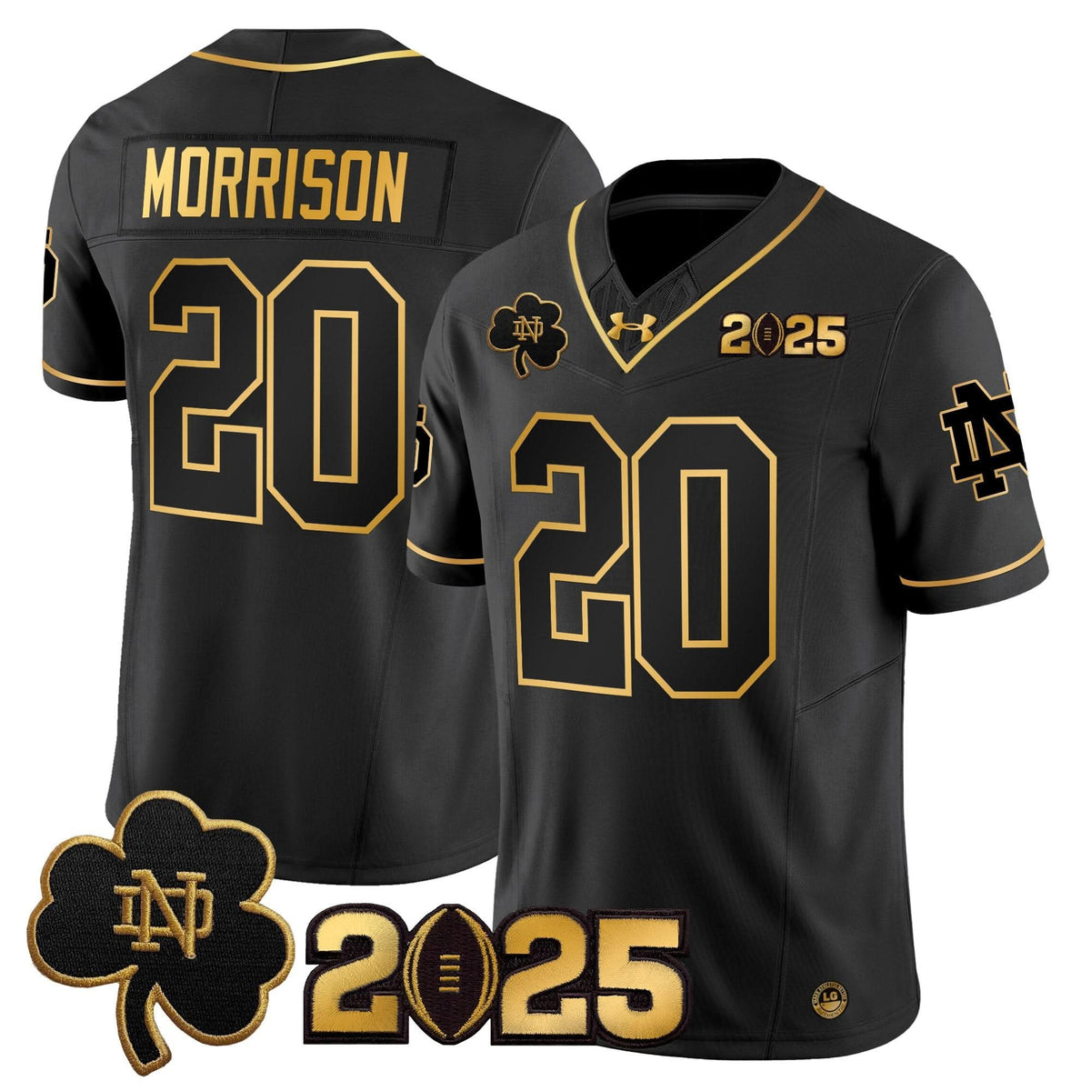 NDFI 2025 CFP Final Patch Gold Vapor Limited Jersey