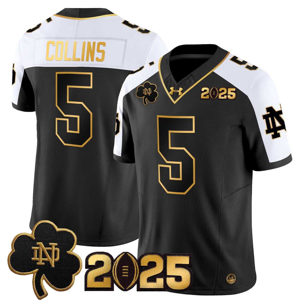 NDFI 2025 CFP Final Patch Gold Vapor Limited Jersey