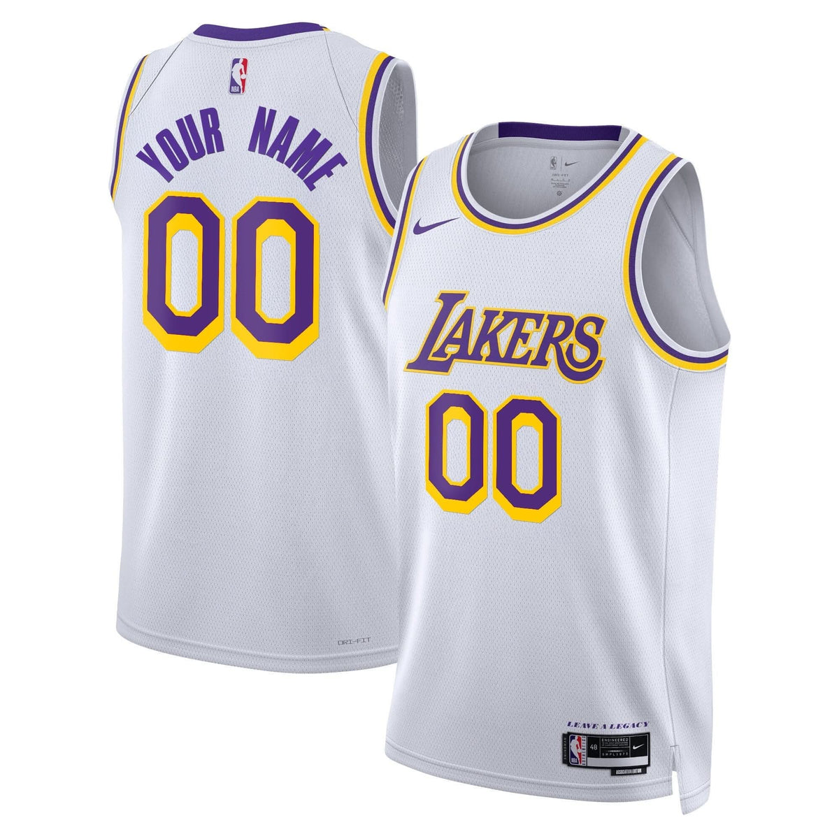 LAL Swingman Custom Jersey - Stitched