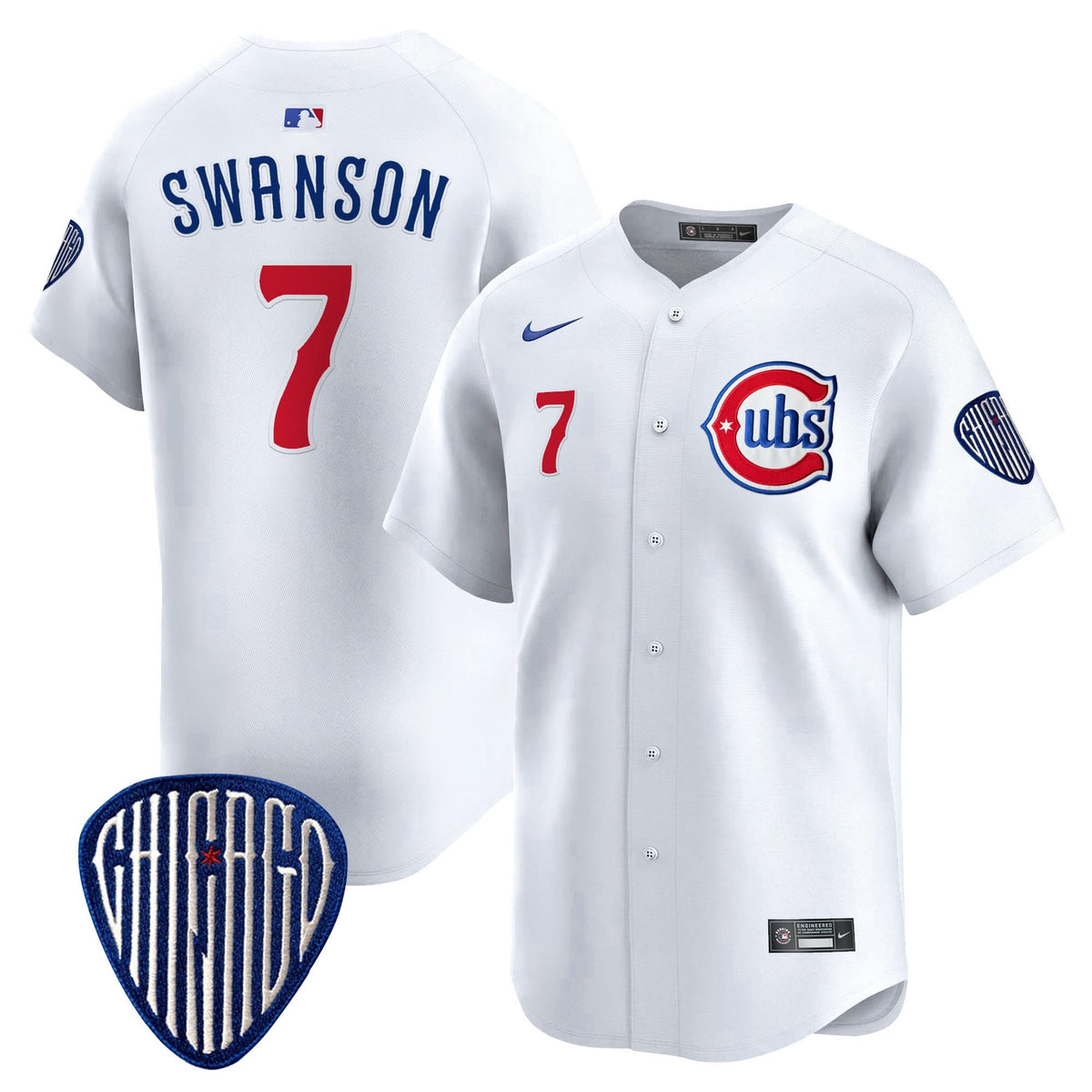 CC Blue Alternate Vapor Premier Limited Jersey - Stitched