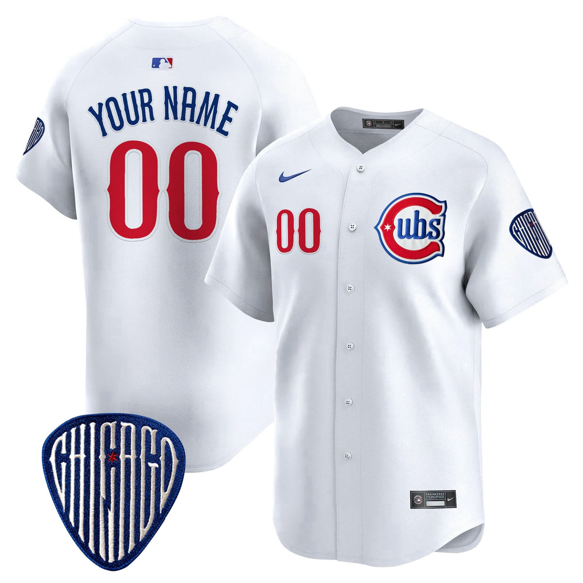CC Blue Alternate Vapor Premier Limited Custom Jersey - Stitched