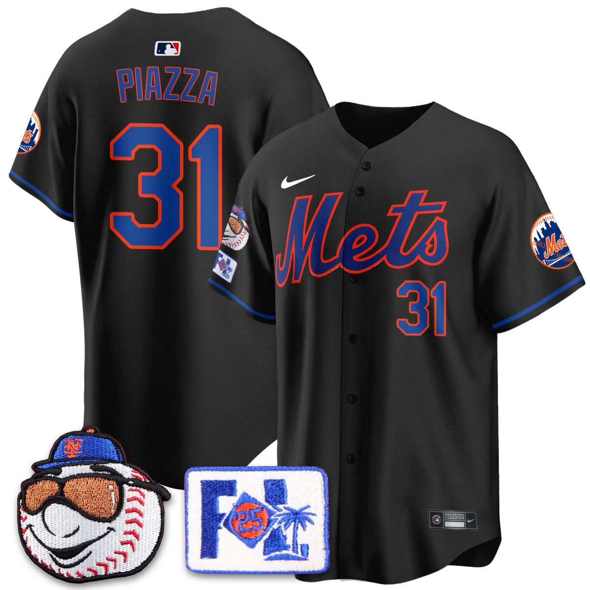 NYM 2025 Spring Training Jersey - Stitched