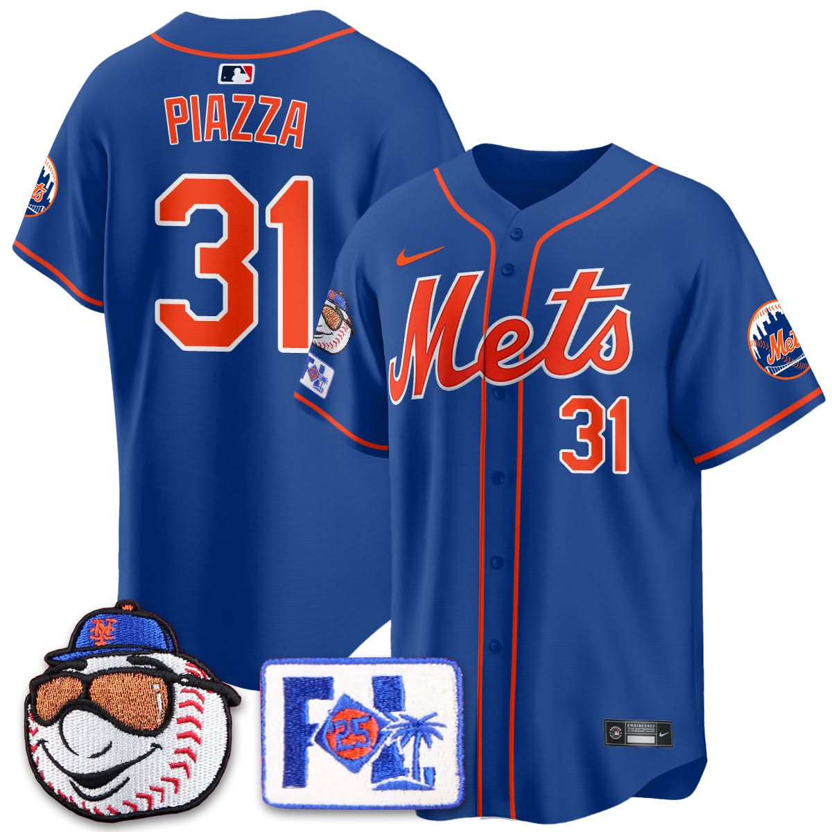 NYM 2025 Spring Training Jersey - Stitched