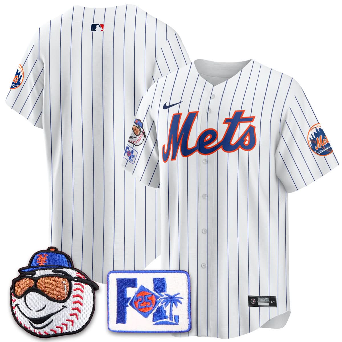 NYM 2025 Spring Training Jersey - Stitched