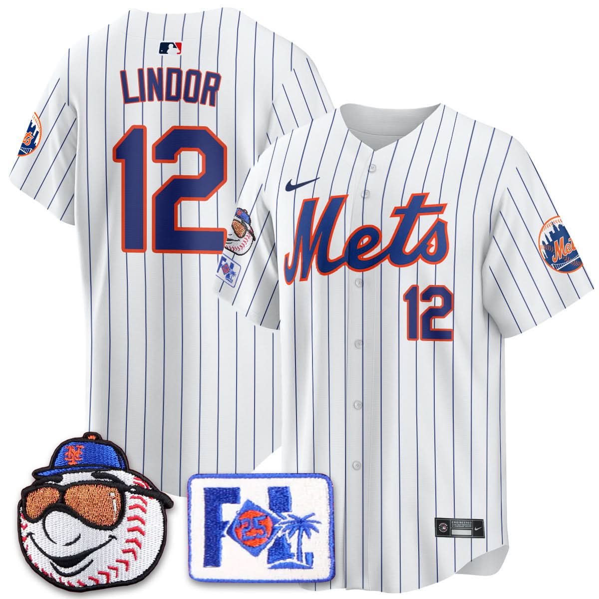 NYM 2025 Spring Training Jersey - Stitched