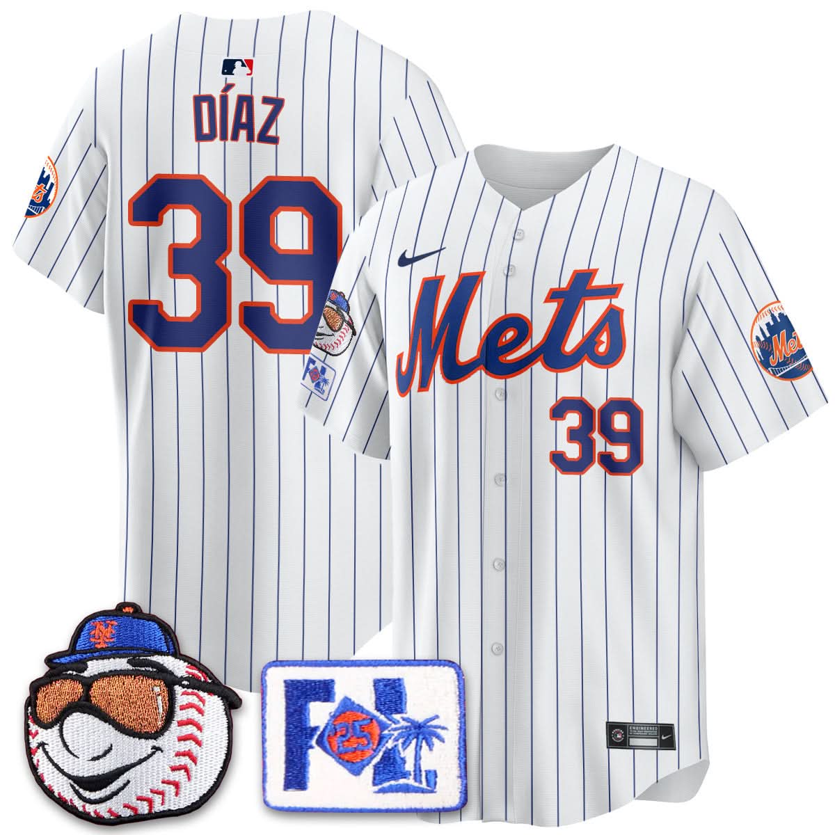 NYM 2025 Spring Training Jersey - Stitched