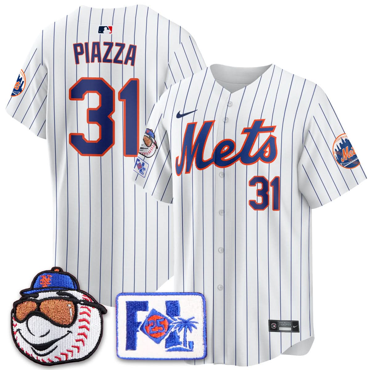 NYM 2025 Spring Training Jersey - Stitched
