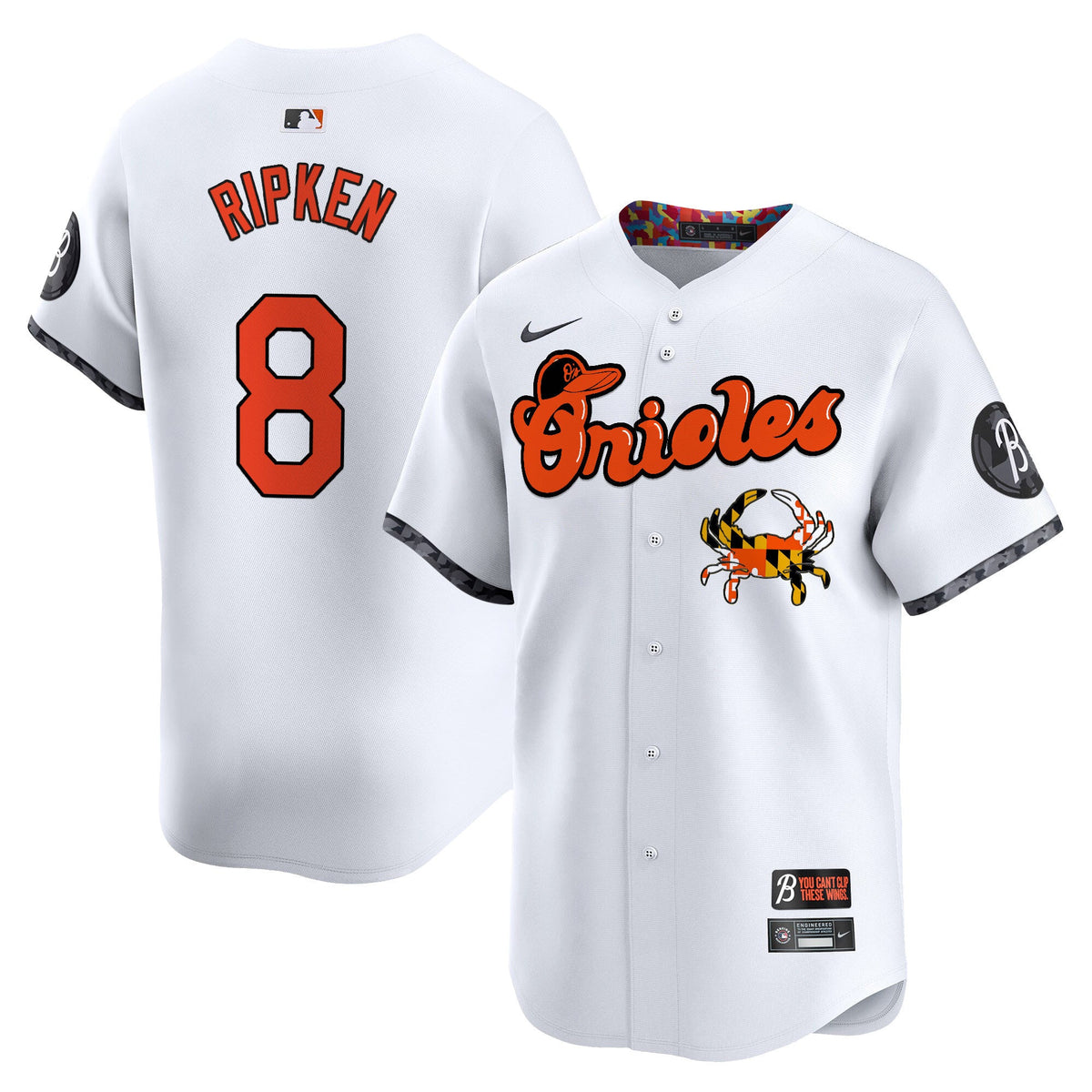 BAL Maryland Blue Crab Vapor Premier Limited Jersey - Stitched