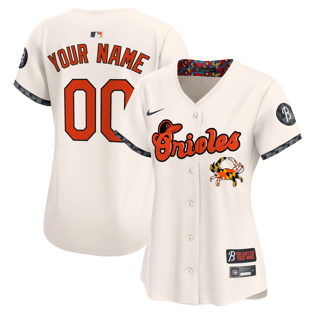 BAL Maryland Blue Crab Vapor Premier Limited Custom Jersey - Stitched
