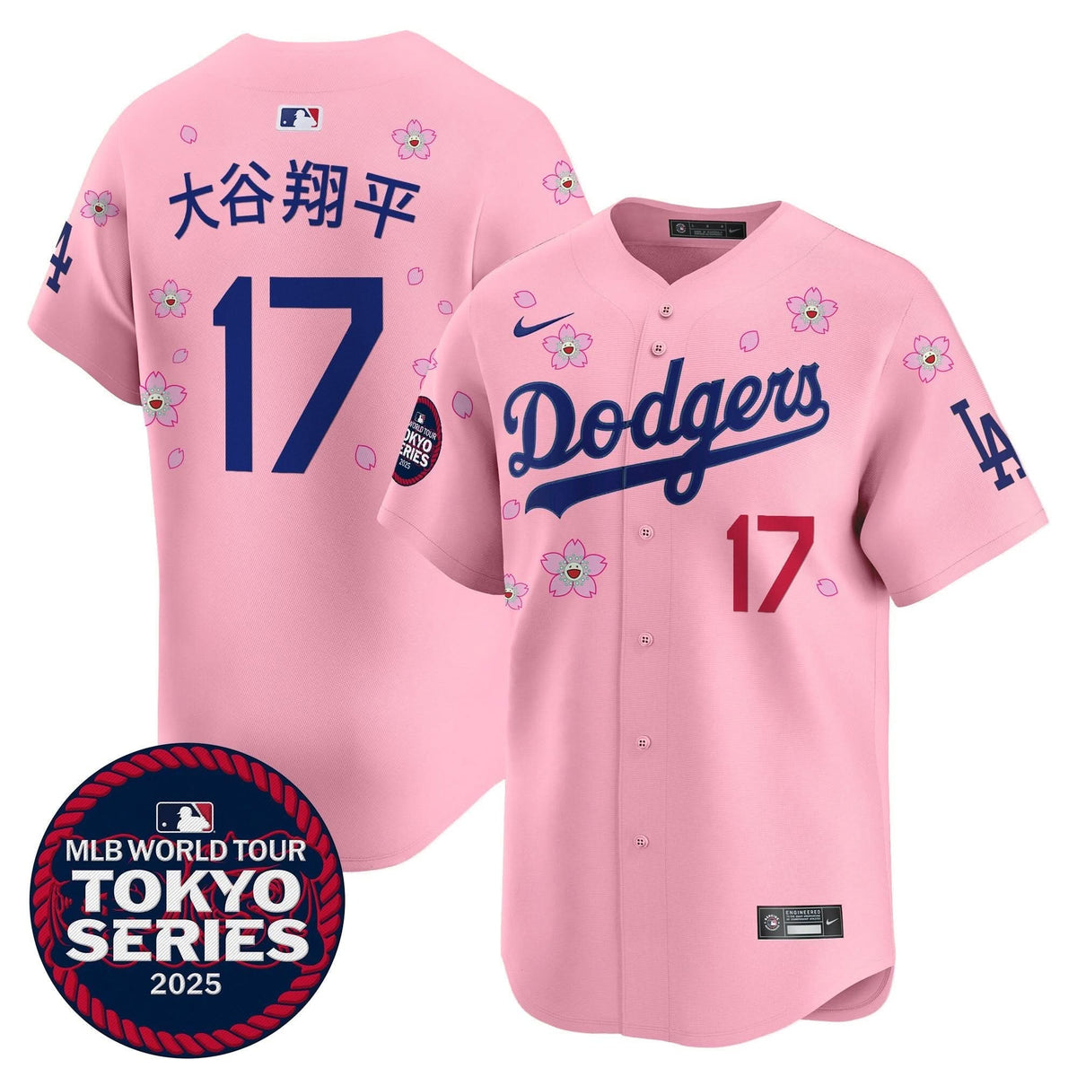 LAD Tokyo Series 2025 Vapor Premier Limited Jersey V2 - Stitched