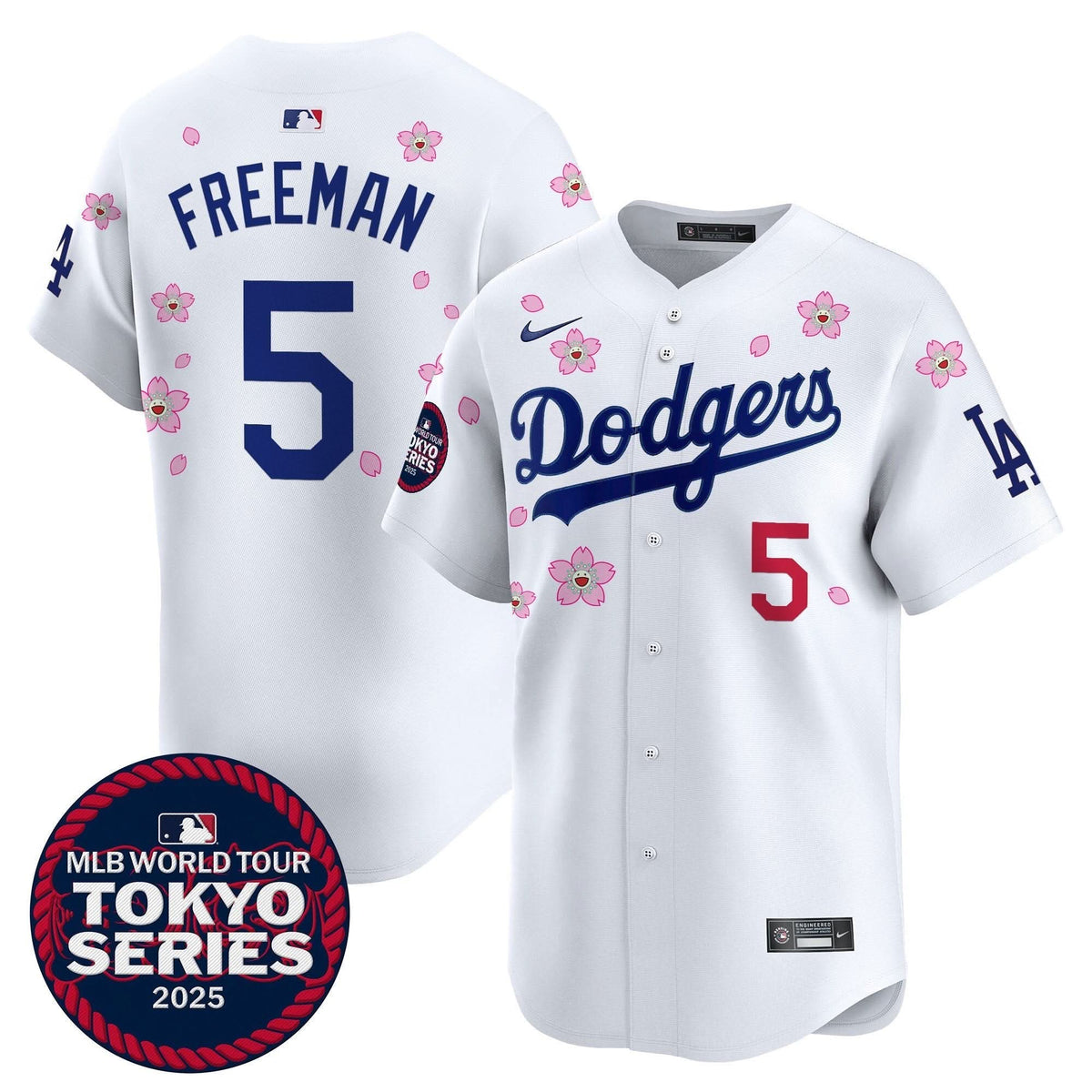 LAD Tokyo Series 2025 Vapor Premier Limited Jersey V2 - Stitched