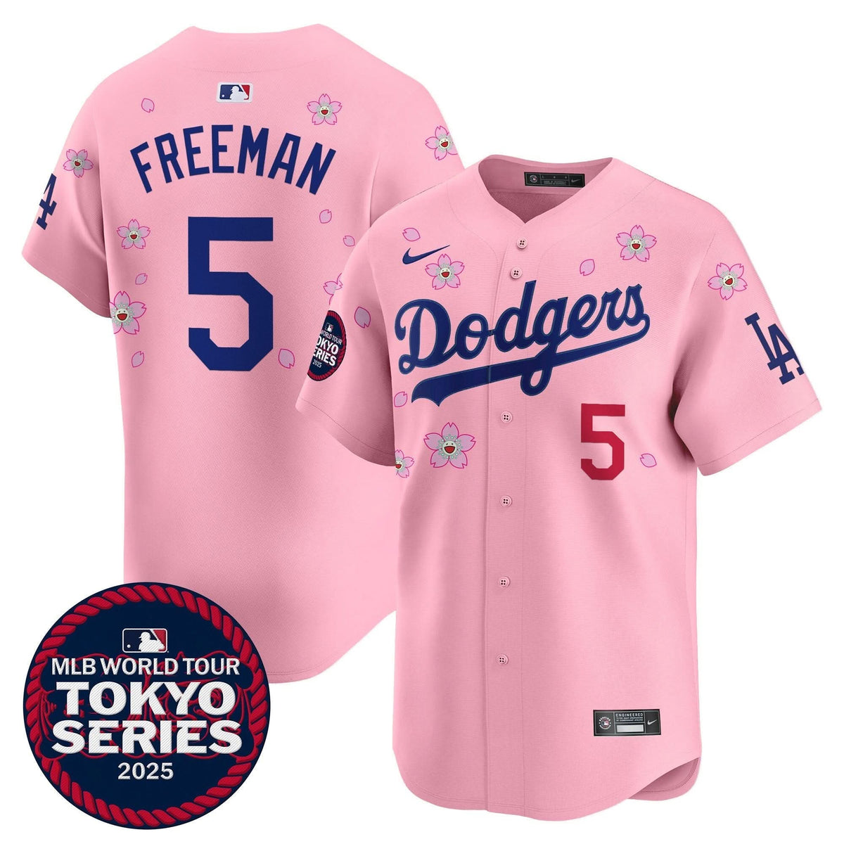 LAD Tokyo Series 2025 Vapor Premier Limited Jersey V2 - Stitched