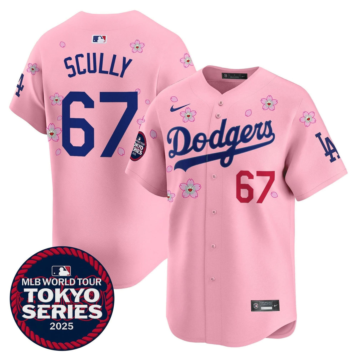 LAD Tokyo Series 2025 Vapor Premier Limited Jersey V2 - Stitched