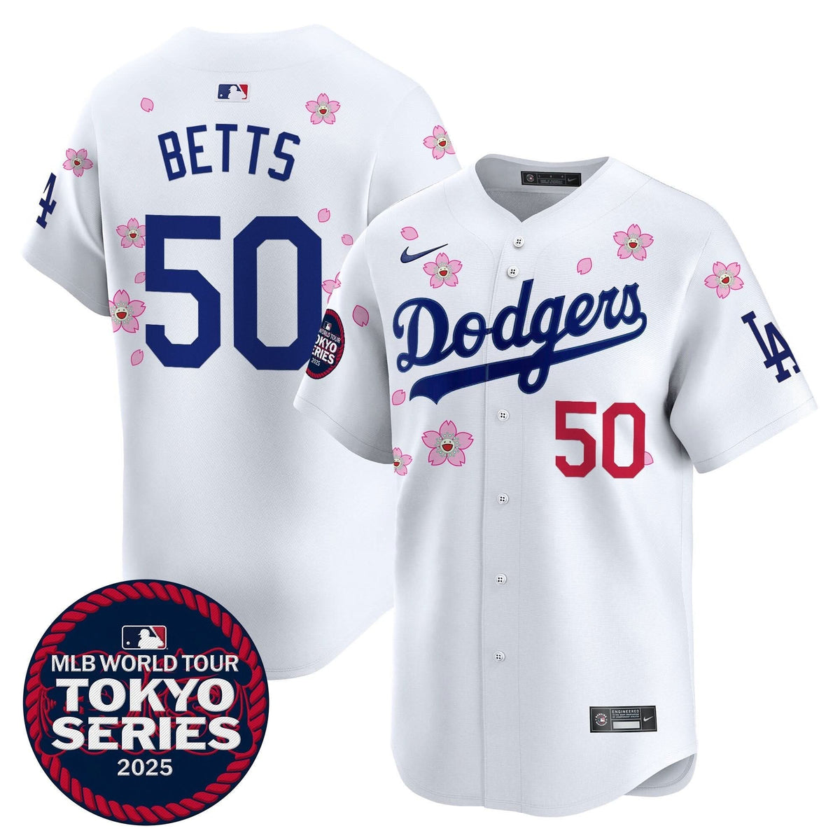 LAD Tokyo Series 2025 Vapor Premier Limited Jersey V2 - Stitched