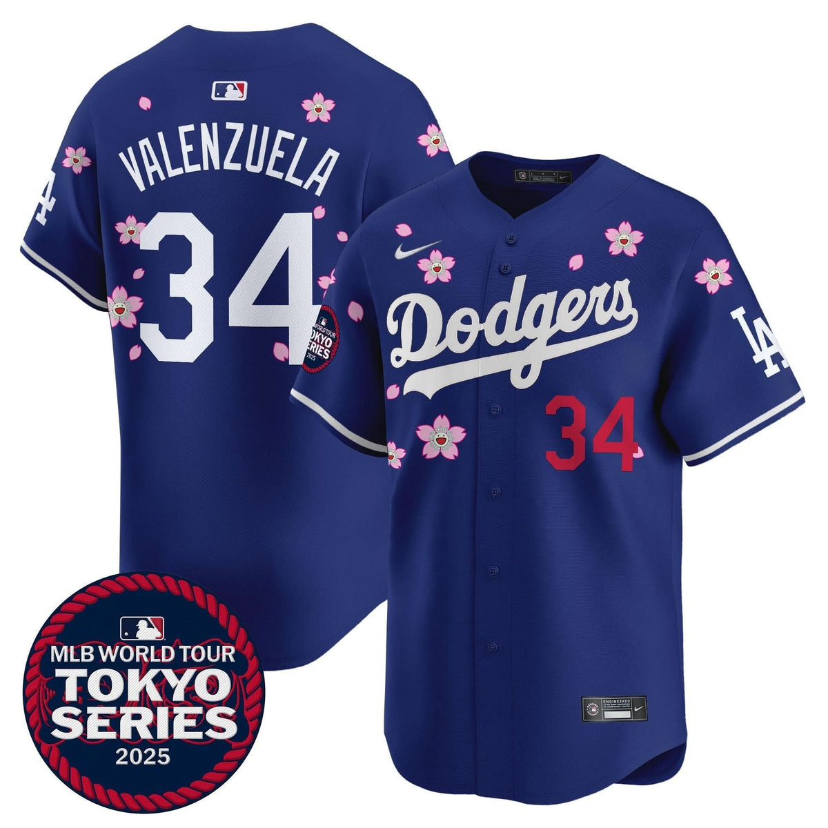 LAD Tokyo Series 2025 Vapor Premier Limited Jersey V2 - Stitched