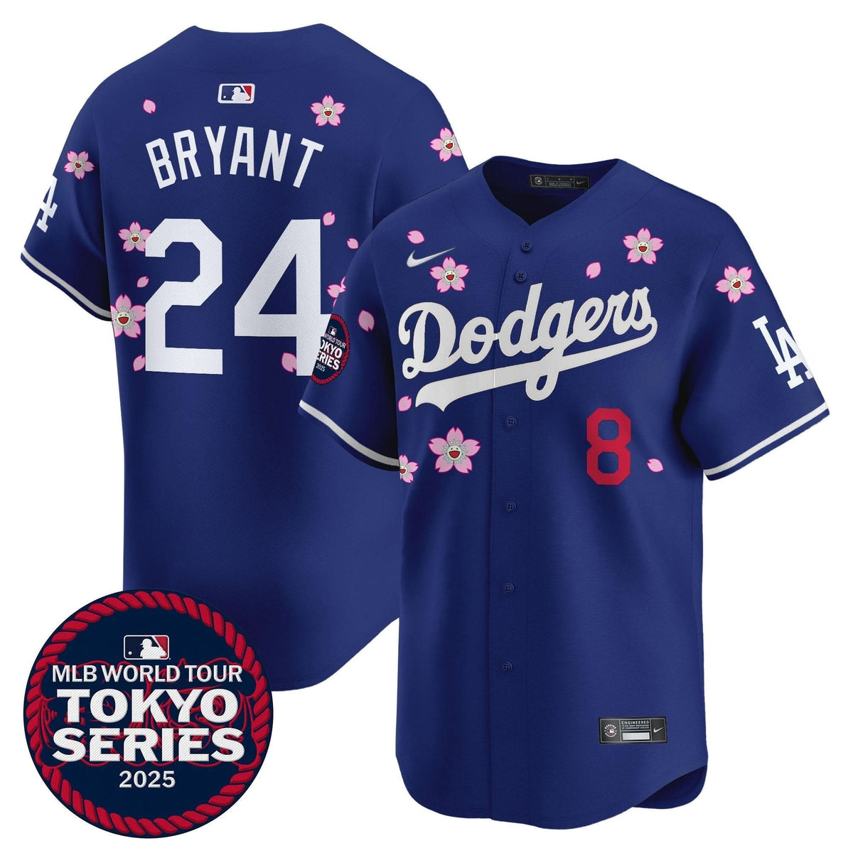 LAD Tokyo Series 2025 Vapor Premier Limited Jersey V2 - Stitched