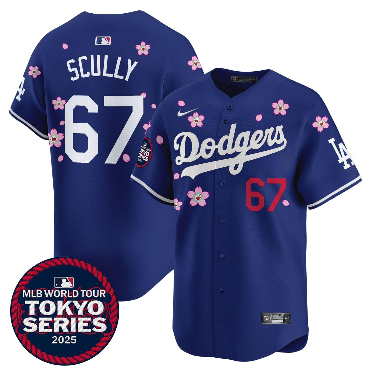 LAD Tokyo Series 2025 Vapor Premier Limited Jersey V2 - Stitched
