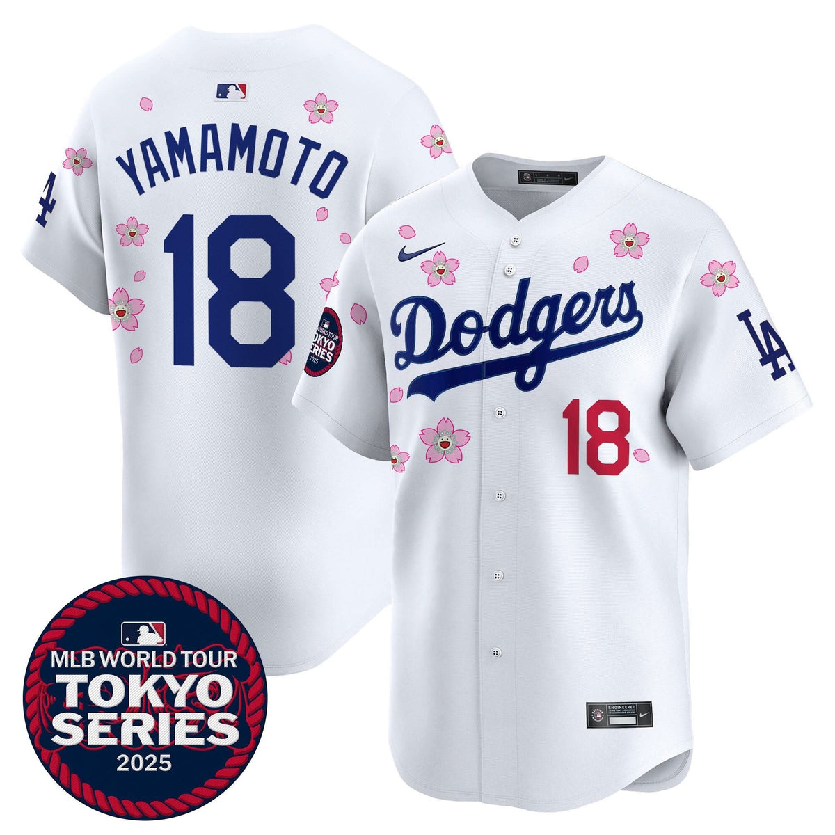LAD Tokyo Series 2025 Vapor Premier Limited Jersey V2 - Stitched