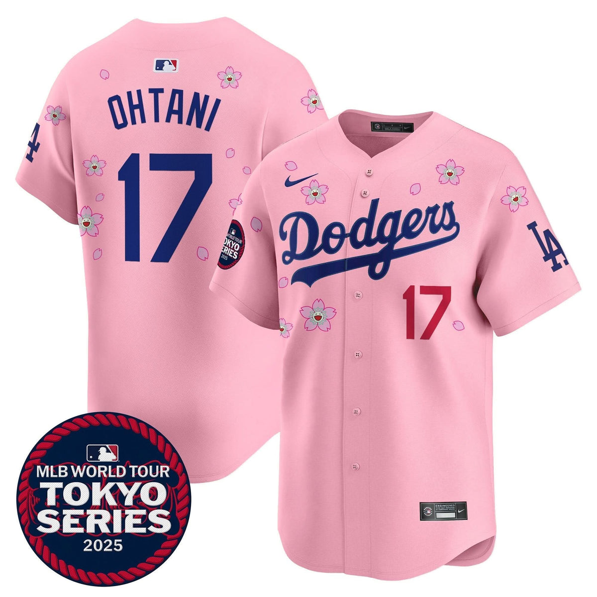 LAD Tokyo Series 2025 Vapor Premier Limited Jersey V2 - Stitched