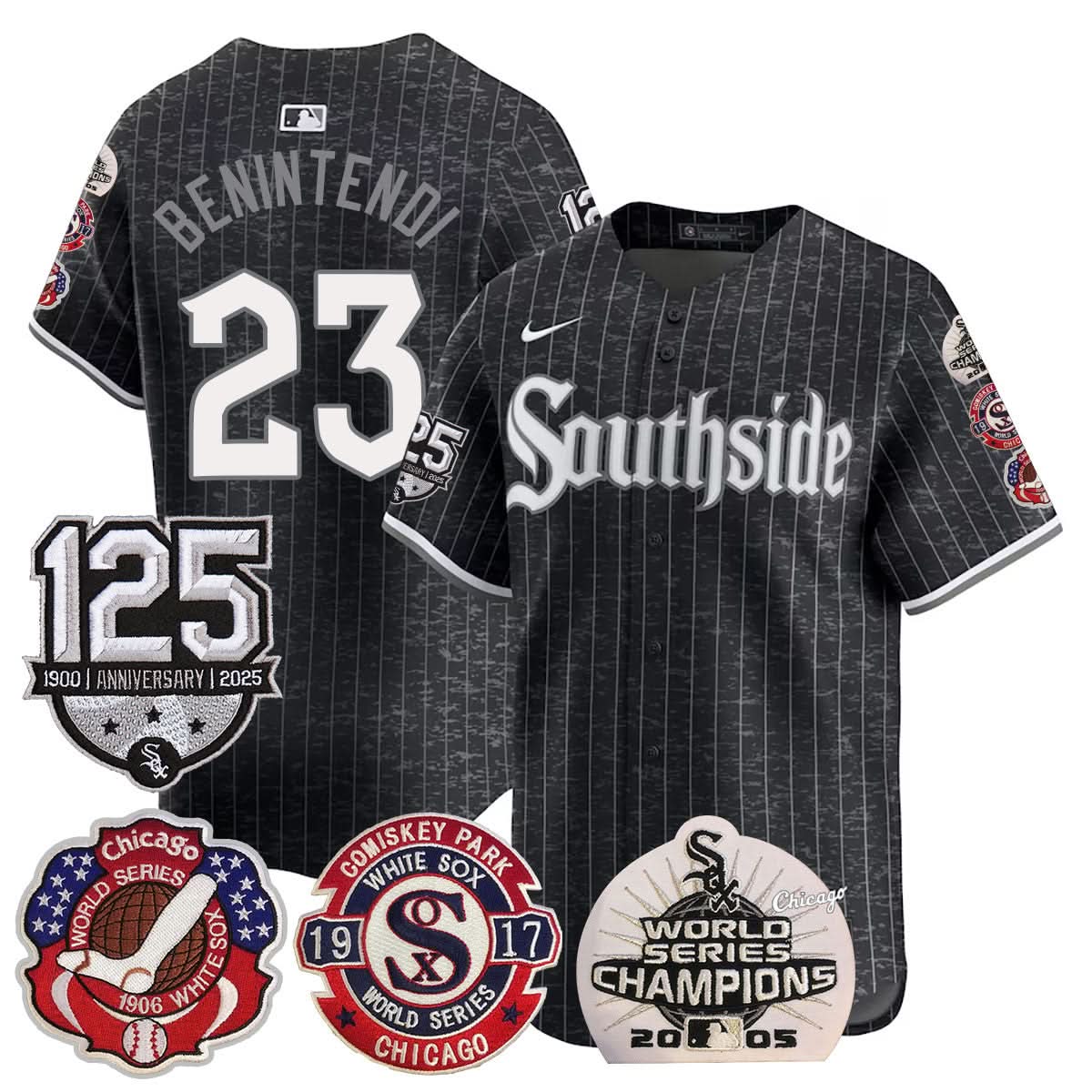 CWS 125th Anniversary - World Series Champions Jersey - Stitched