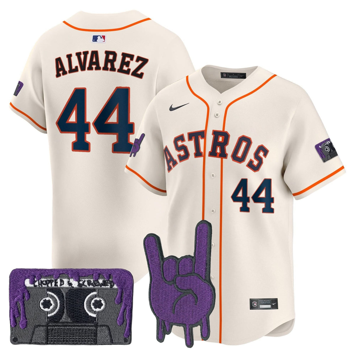 HA DJ Screw Patch Vapor Premier Limited Jersey - Stitched