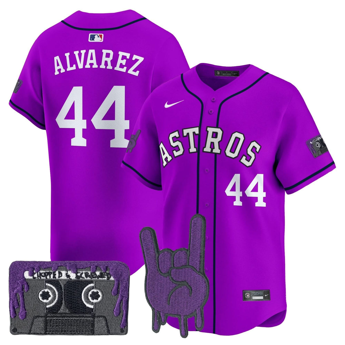 HA DJ Screw Patch Vapor Premier Limited Jersey - Stitched