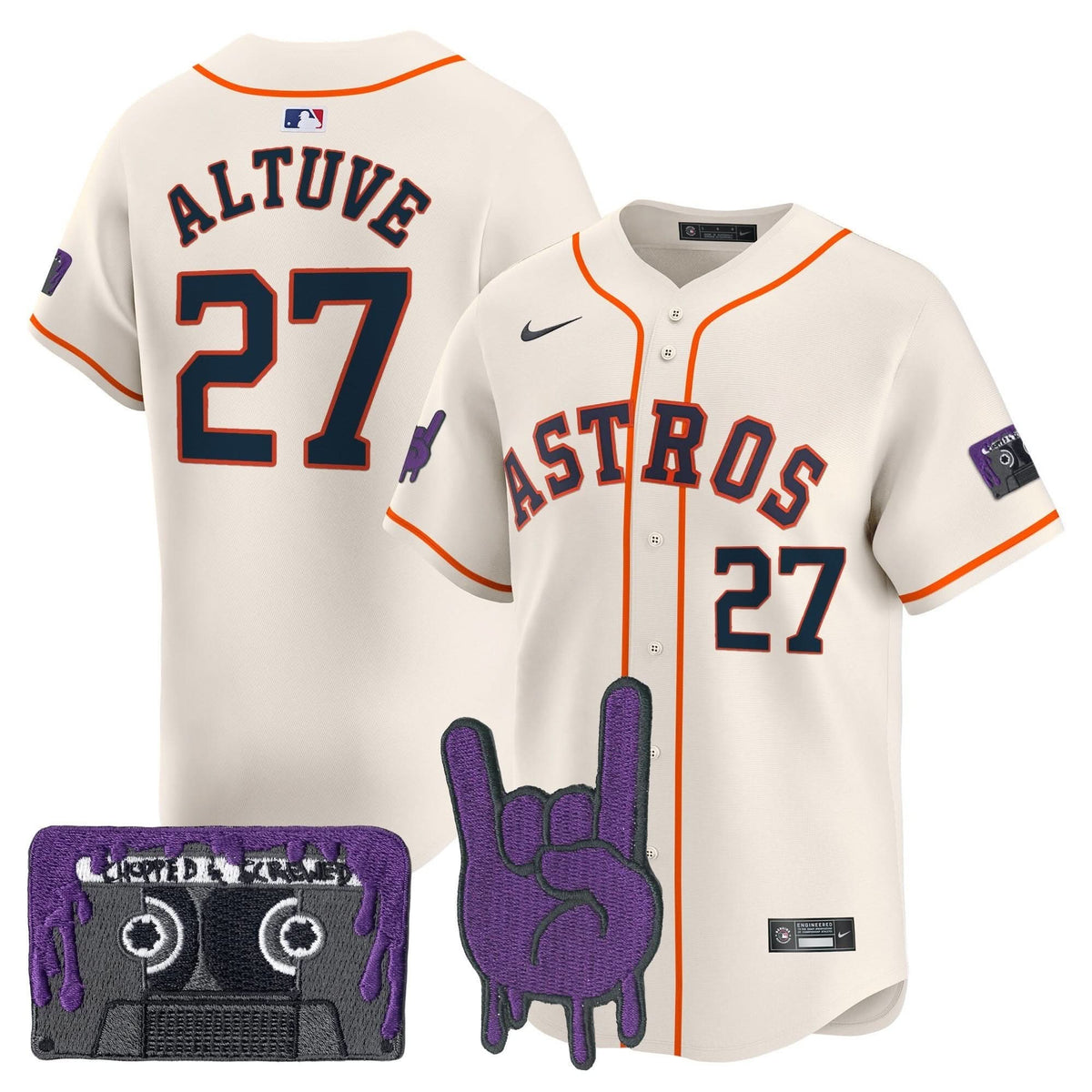 HA DJ Screw Patch Vapor Premier Limited Jersey - Stitched