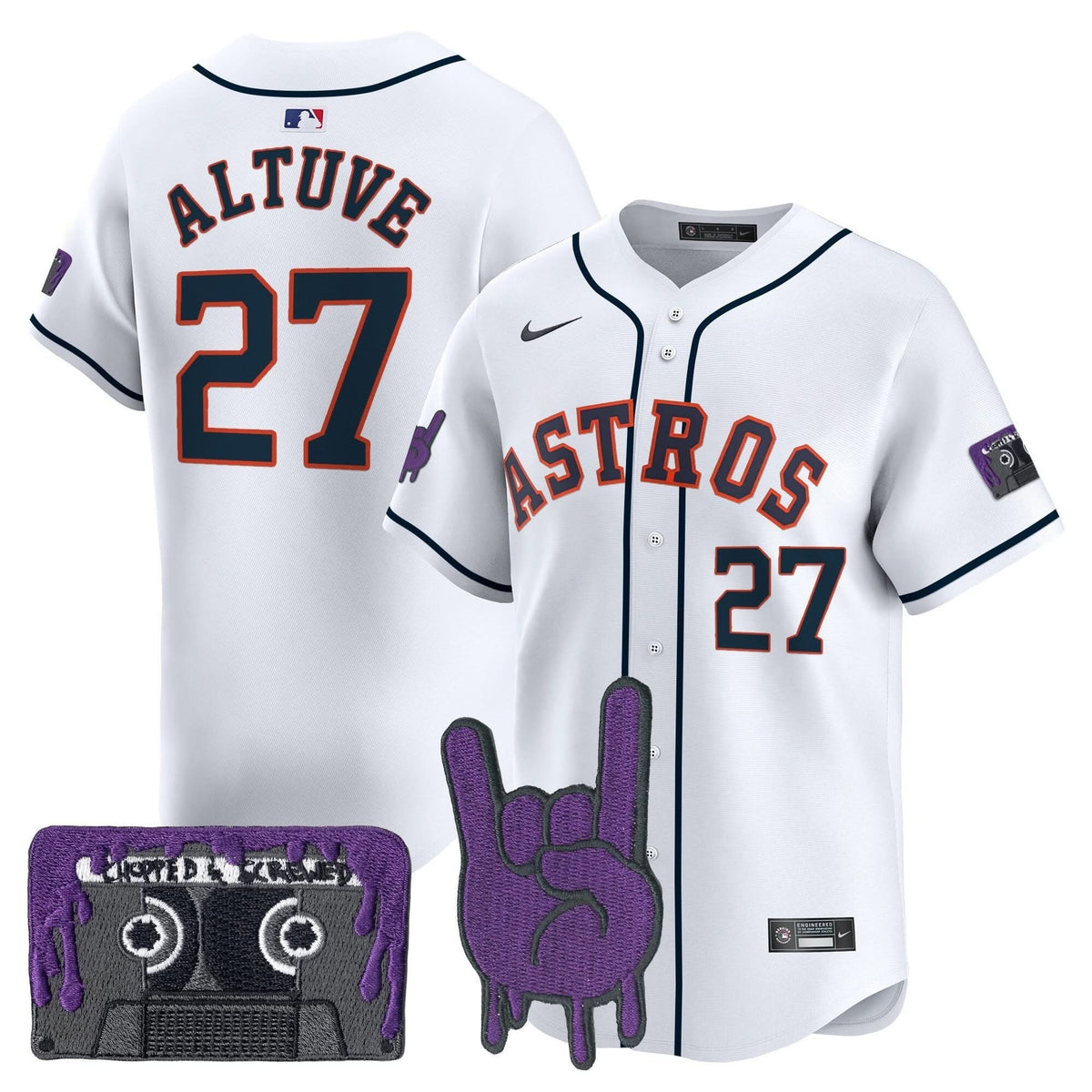 HA DJ Screw Patch Vapor Premier Limited Jersey - Stitched