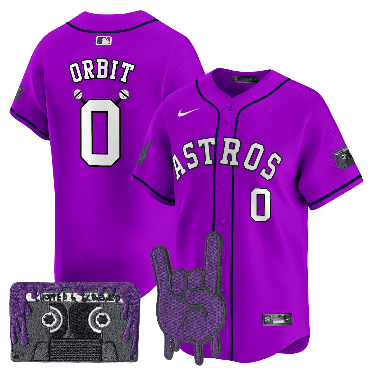 HA DJ Screw Patch Vapor Premier Limited Jersey - Stitched