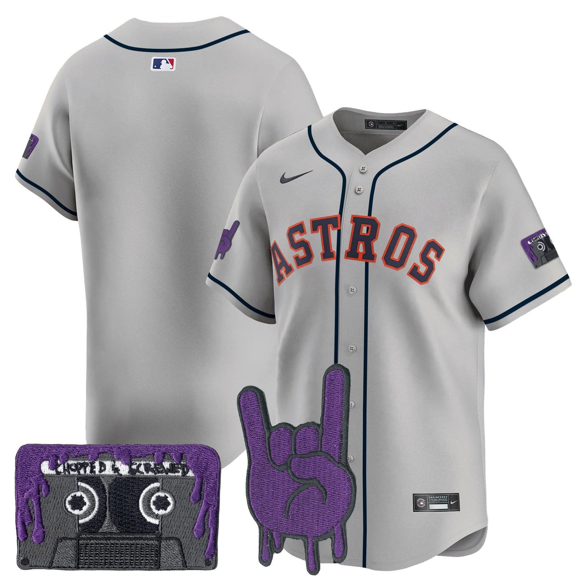 HA DJ Screw Patch Vapor Premier Limited Jersey - Stitched