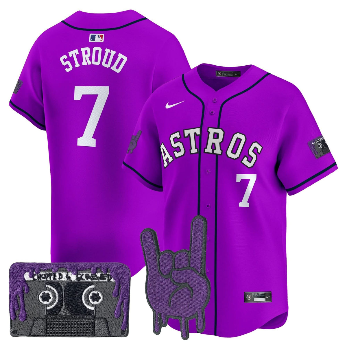 HA DJ Screw Patch Vapor Premier Limited Jersey - Stitched