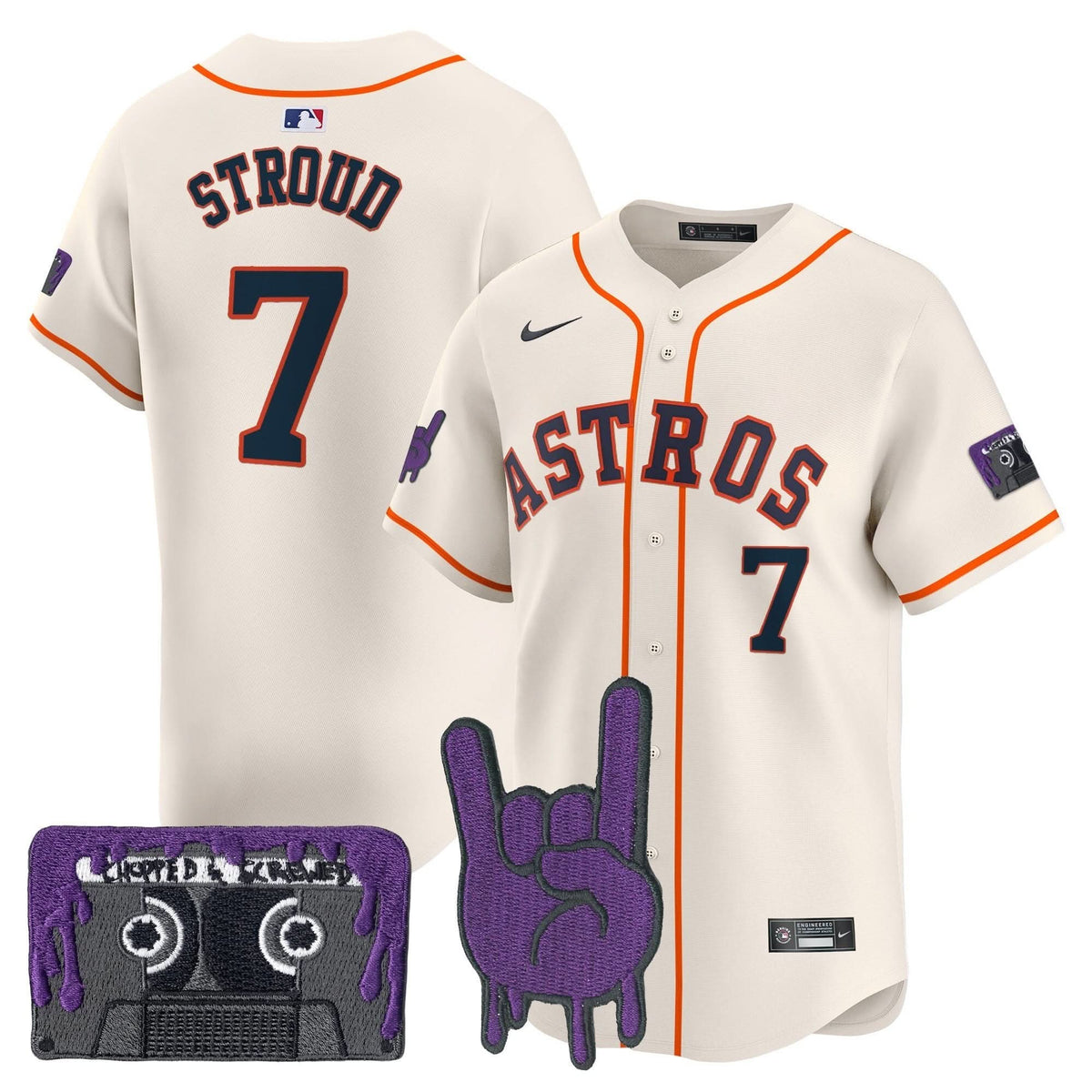 HA DJ Screw Patch Vapor Premier Limited Jersey - Stitched