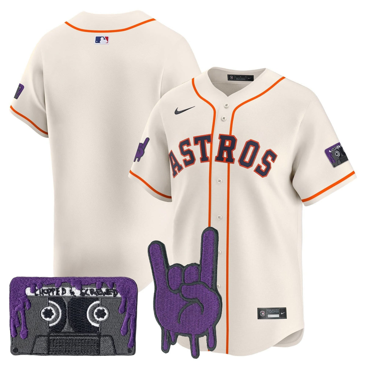 HA DJ Screw Patch Vapor Premier Limited Jersey - Stitched